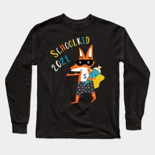 Fox As Schoolkid 2021 - Enrollment And Long Sleeve T-Shirt